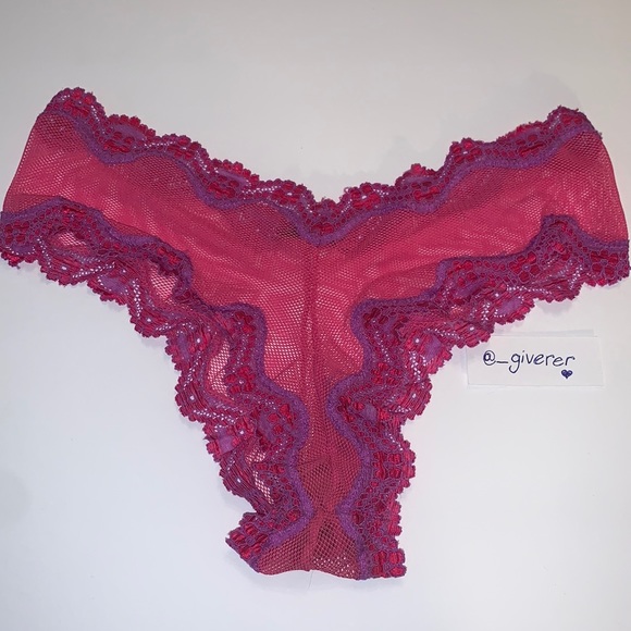 M Sexy Little Things Mesh Tanga Victoria’s Secret - Picture 1 of 9